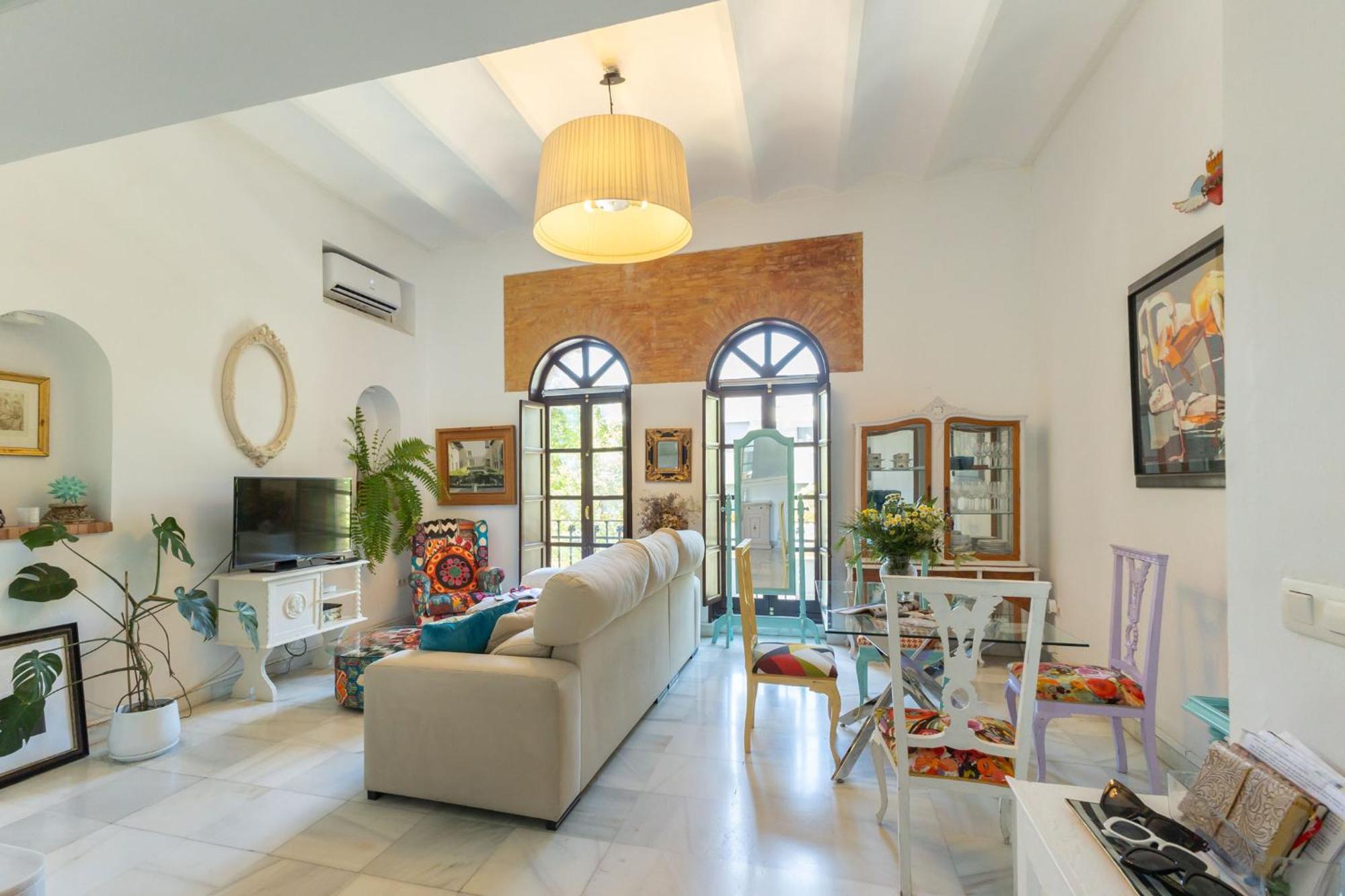 Charming 2 Bedroom Boutique Triplex Apartment With Private Terrace At Seville City Center By Ocityzen エクステリア 写真