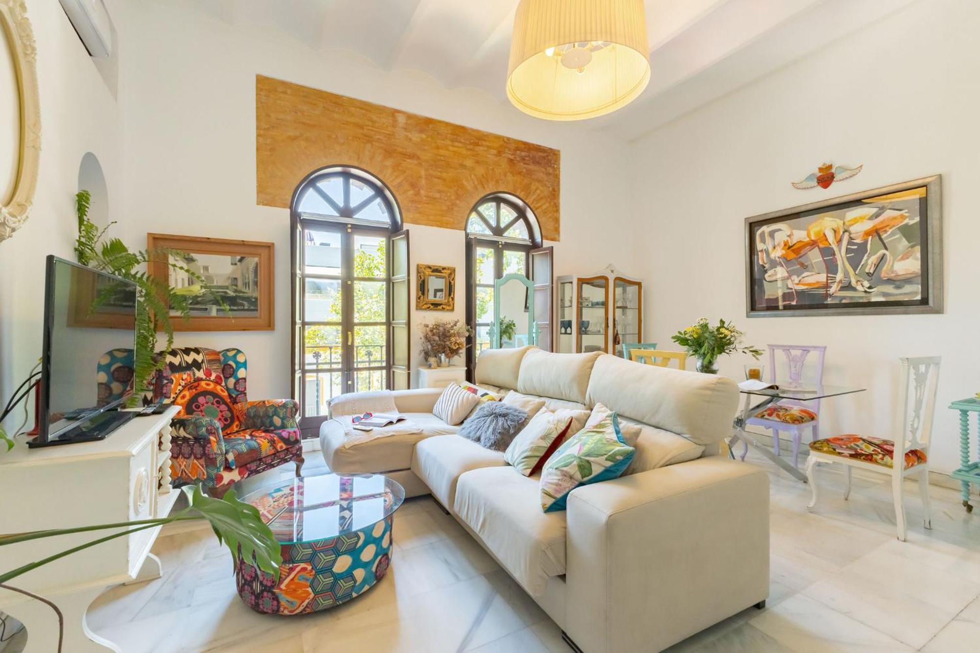 Charming 2 Bedroom Boutique Triplex Apartment With Private Terrace At Seville City Center By Ocityzen エクステリア 写真